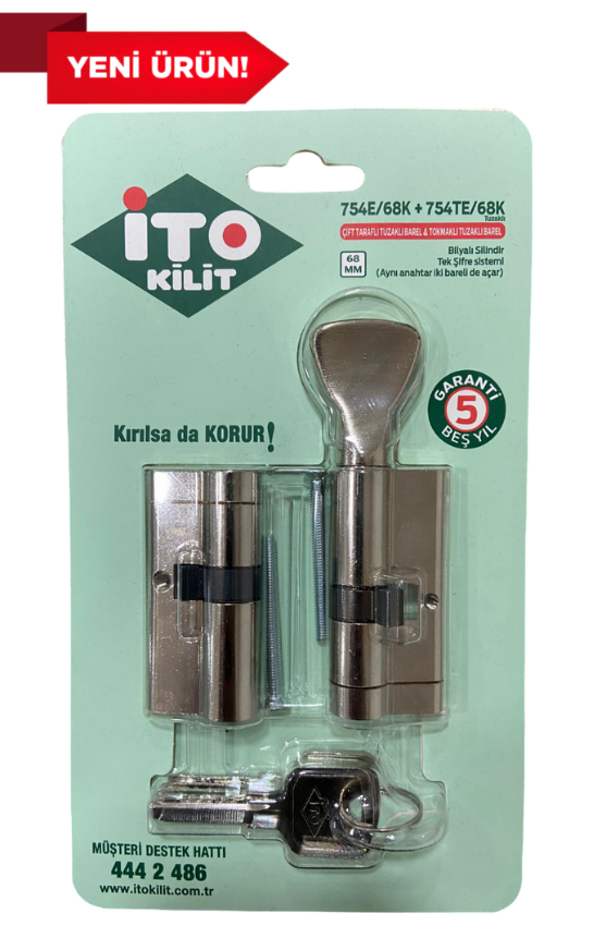 İTO-Kilit-754-68K-Blisterli-2 (2) İTO Blisterli Bilyalı Silindir - Çift Taraflı Tuzaklı Barel & Tokmaklı Tuzaklı Barel - ITO Kilit 754 68K Blisterli 2 2