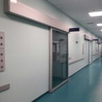 Ditec VALOR HH-HS hermetik fotoselli kapı, hastane ve laboratuvarlar için otomatik kayar kapı sistemi