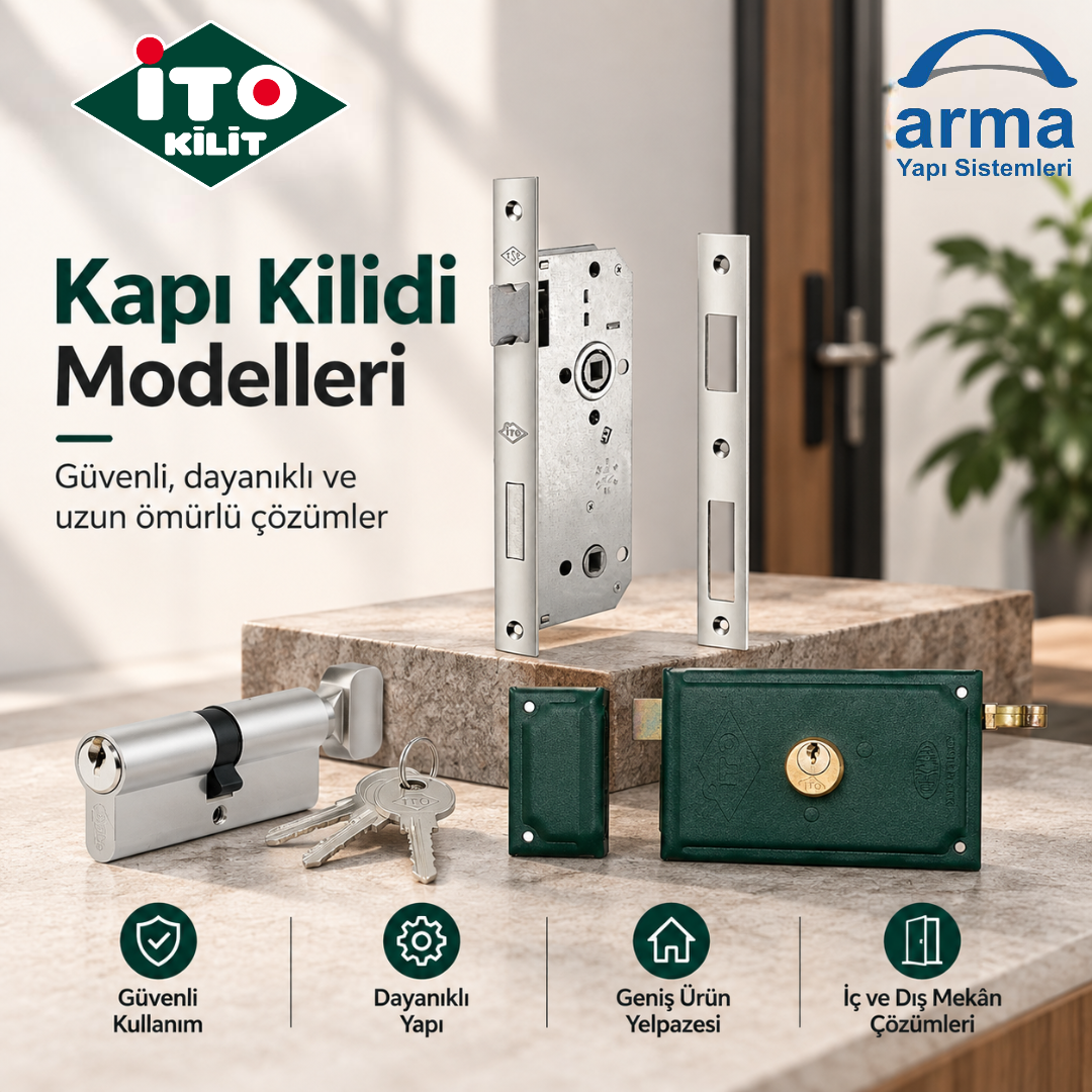 İTO Kilit Modelleri: Tirajlı Kapı Kilitleri , Sessiz Kapı Kilitleri ve Gömme Kapı Kilitleri - image 26