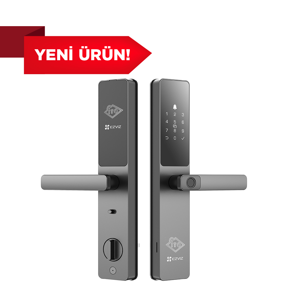 patmak-okuyucu-kilit-1 EZVIZ DL05 Parmak İzi Okuyuculu Akıllı Kapı Kilidi - patmak okuyucu kilit 1